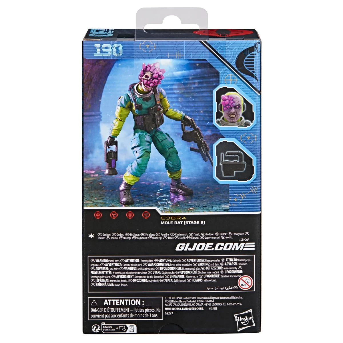 G.I. Joe Classified Series #190 Mole Rat (Stage 2) Action Figure