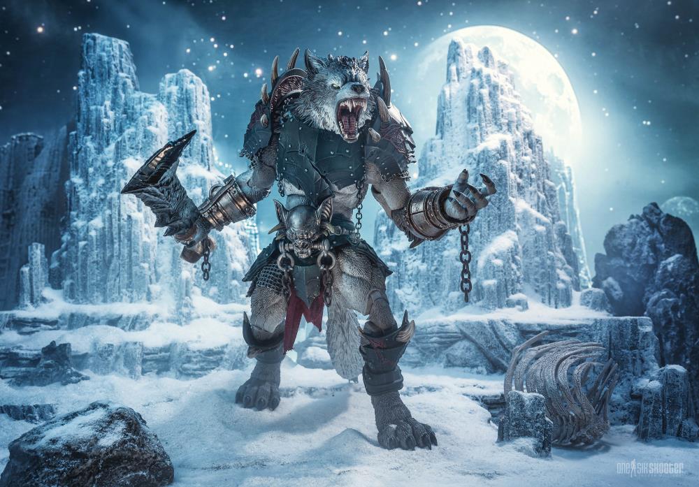 Mythic Legions Horror of Einsamall Garmyr Orge-Scale Action Figure