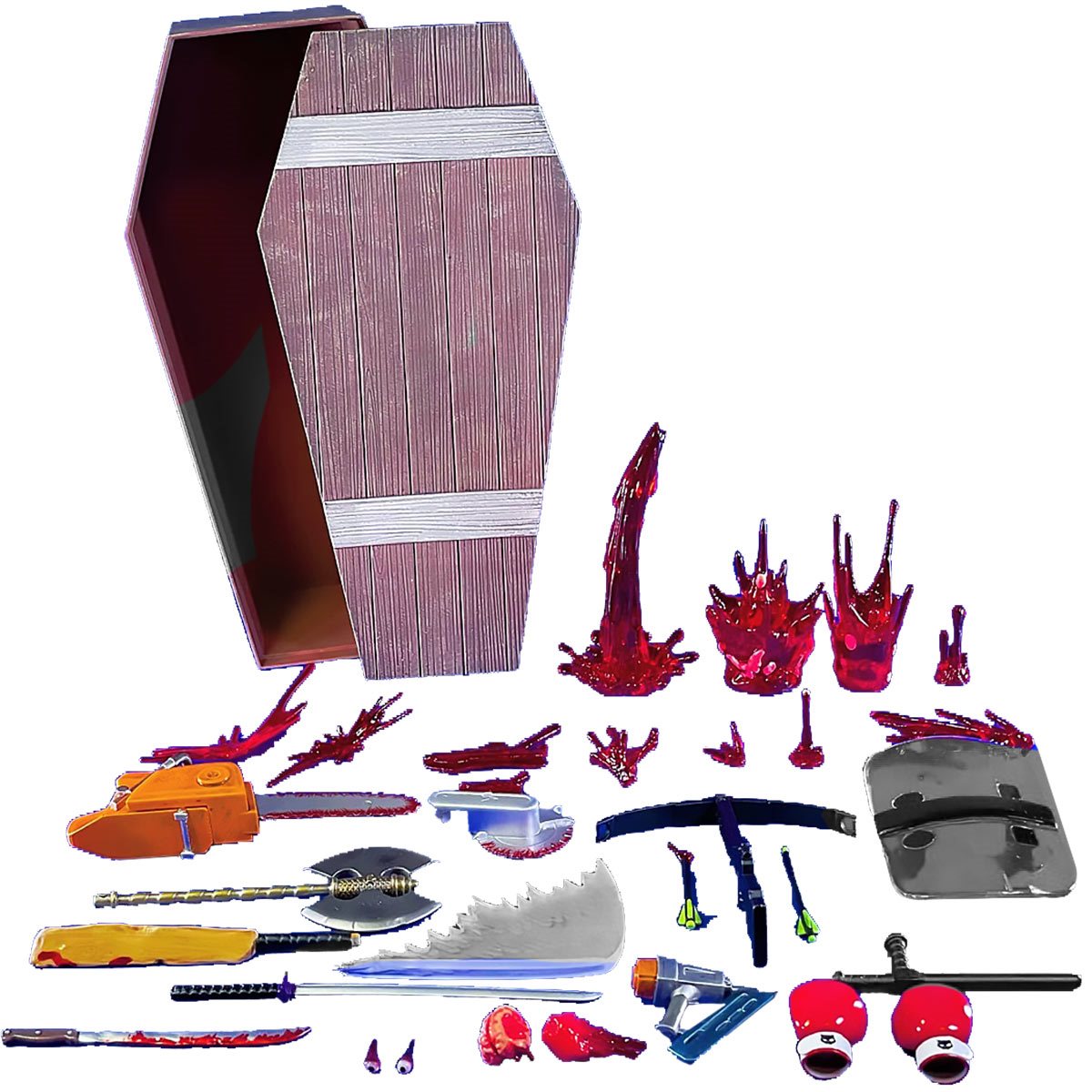 Super Action Stuff! Casket of Cruelty Action Figure Accessories Set