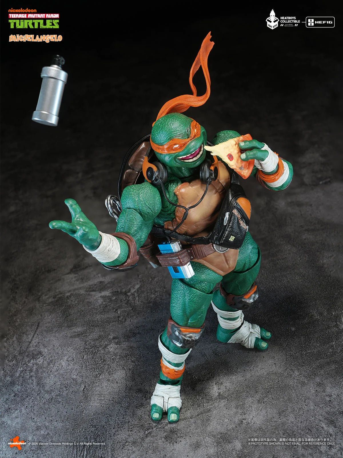 HB0105 HEATFIG Teenage Mutant Ninja Turtles Michelangelo Standard Edition By Heatboys