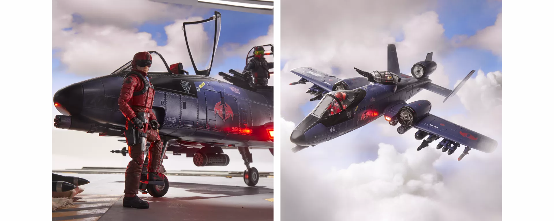 G.I. Joe Classified Series Cobra Rattler Ground Attack Jet
