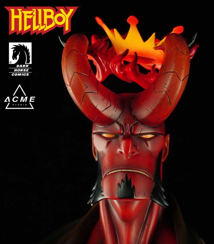 HELLBOY 1/4 Scale Statue Mignola Comic By XM Studios