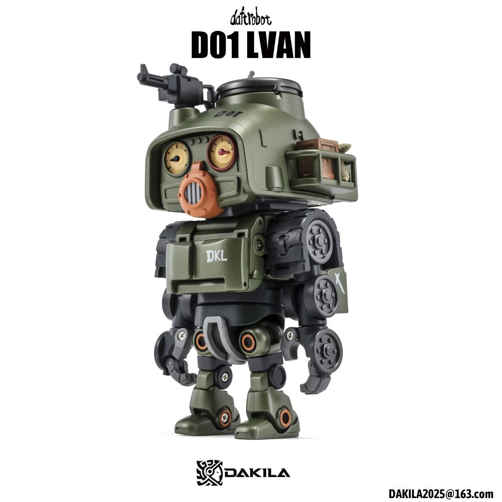DAFTBOTS Series Hell March D01 LVAN Action Figure