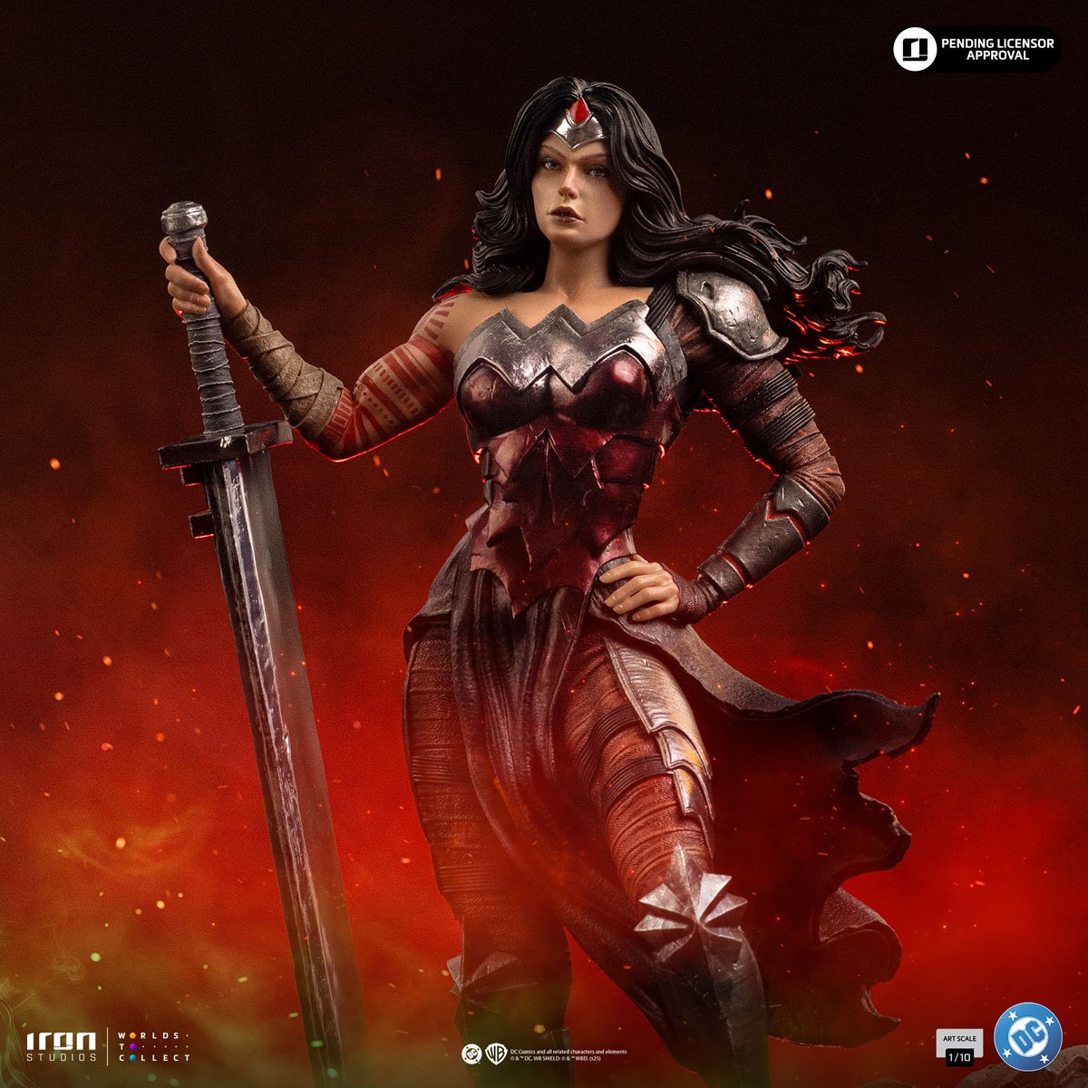 Wonder Woman Absolute - DC Comics Art Scale 1/10 Statue by Iron Studios