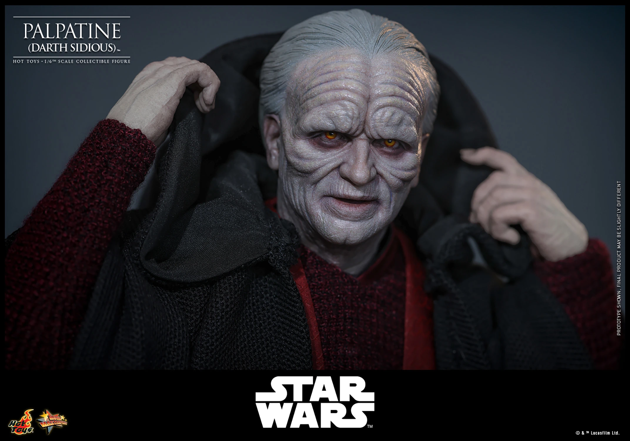 Palpatine Darth Sidious Sixth Scale Figure by Hot Toys