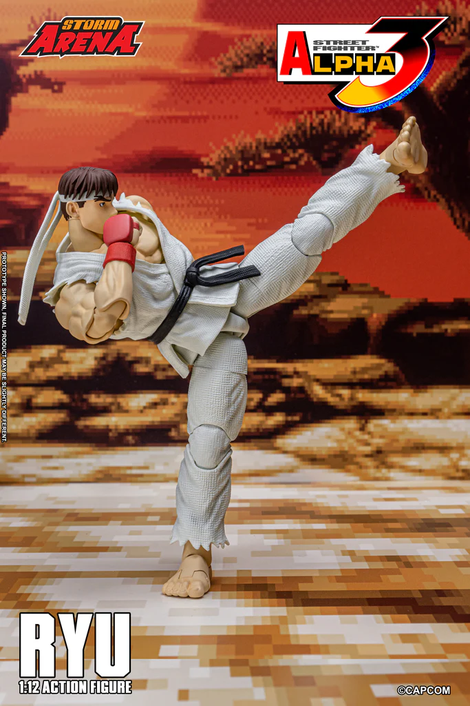 RYU STREET FIGHTER ALPHA 3 (STORM ARENA) 1/12 Scale By Storm Collectibles