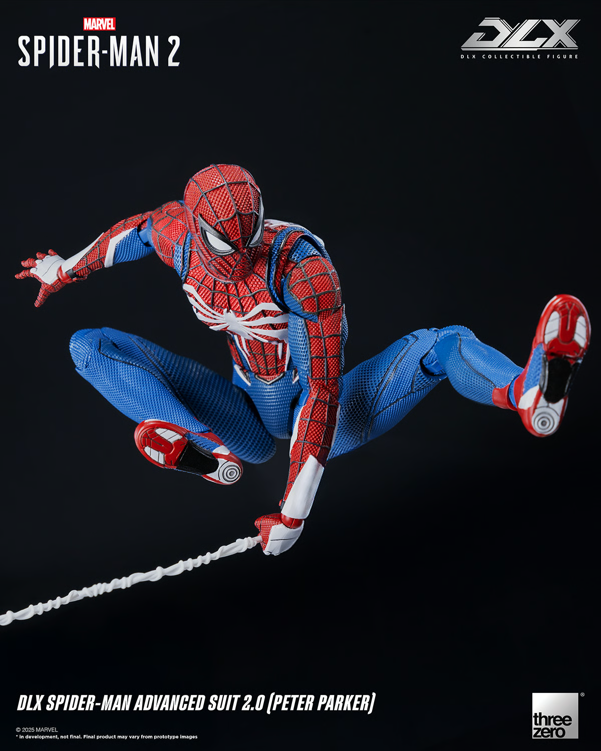 Spider-Man Advanced Suit 2.0 (Peter Parker) DLX Figure by Threezero