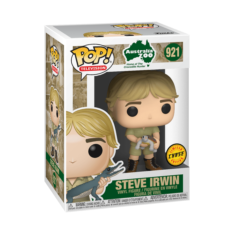 Crocodile Hunter Steve Irwin with Turtle Chase Funko Pop!