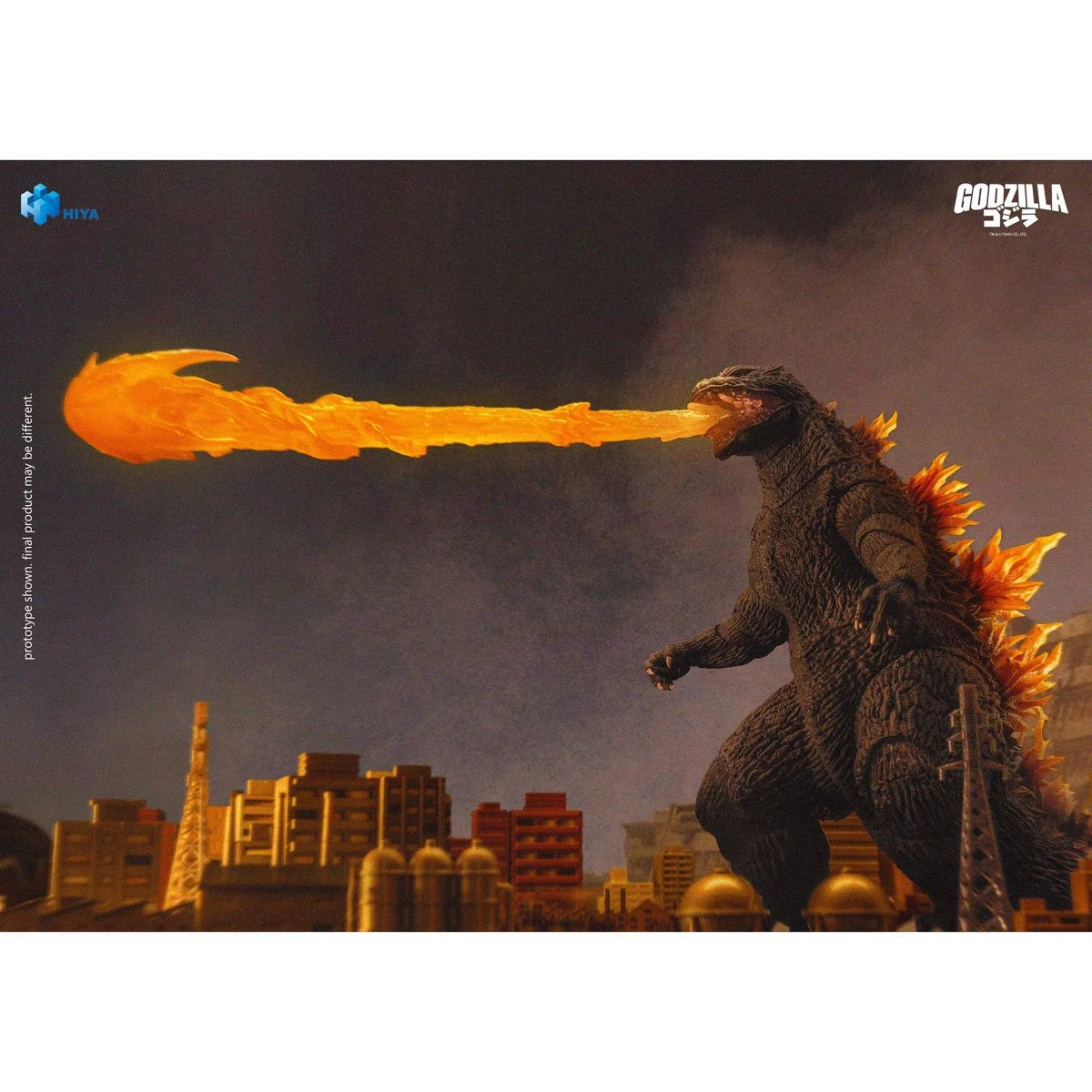 Godzilla 2000: Millennium 1999 Godzilla Heat Ray Exquisite Basic Action Figure
