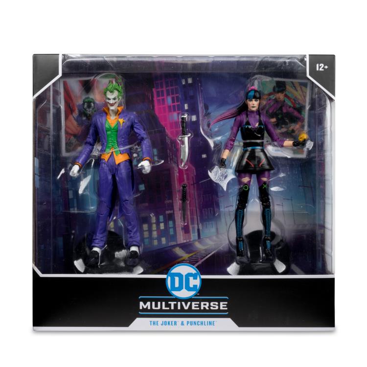 DC Multiverse The Joker & Punchline Two-Pack Action Figure