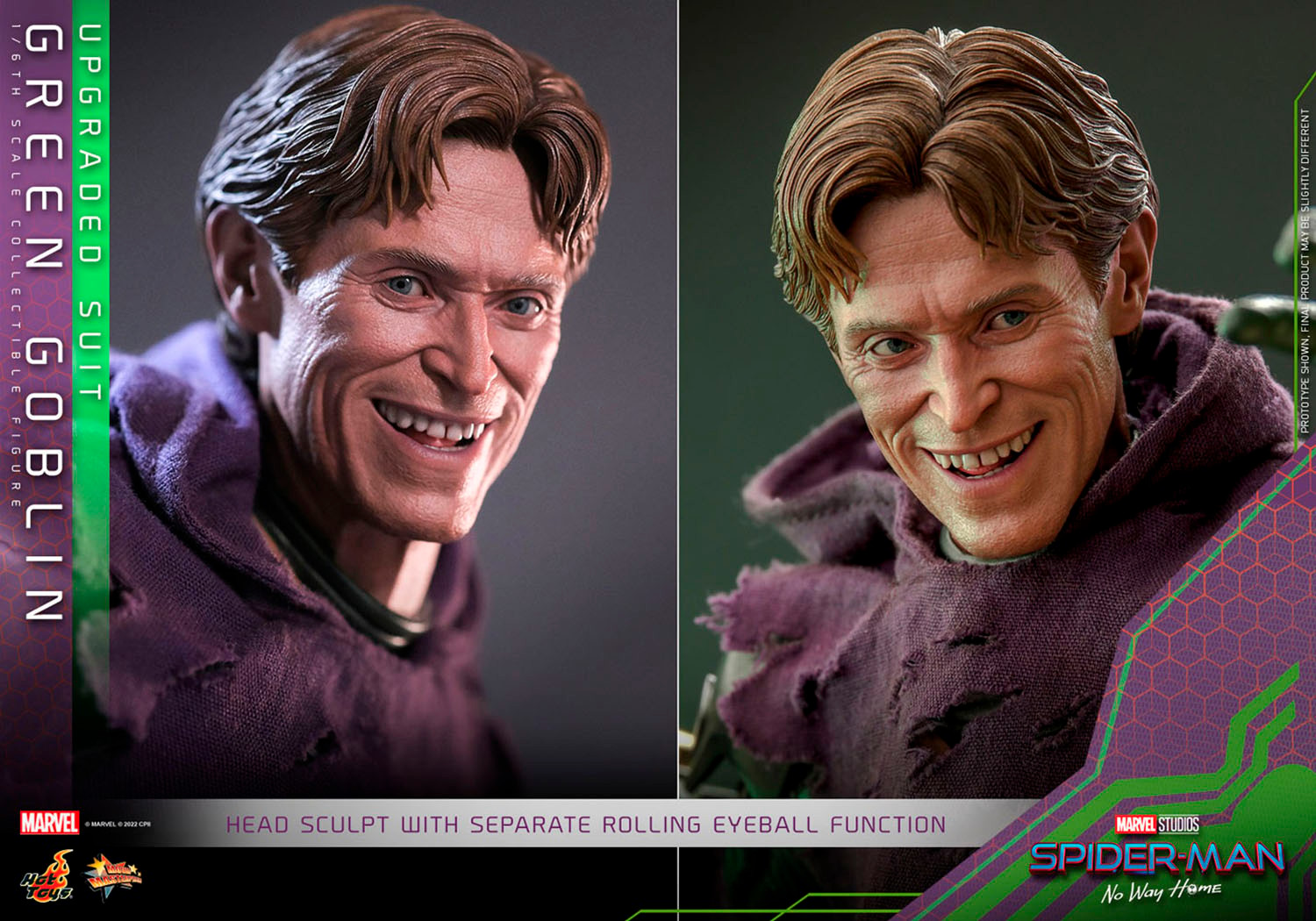 GREEN GOBLIN (UPGRADED SUIT) Sixth Scale Figure by Hot Toys