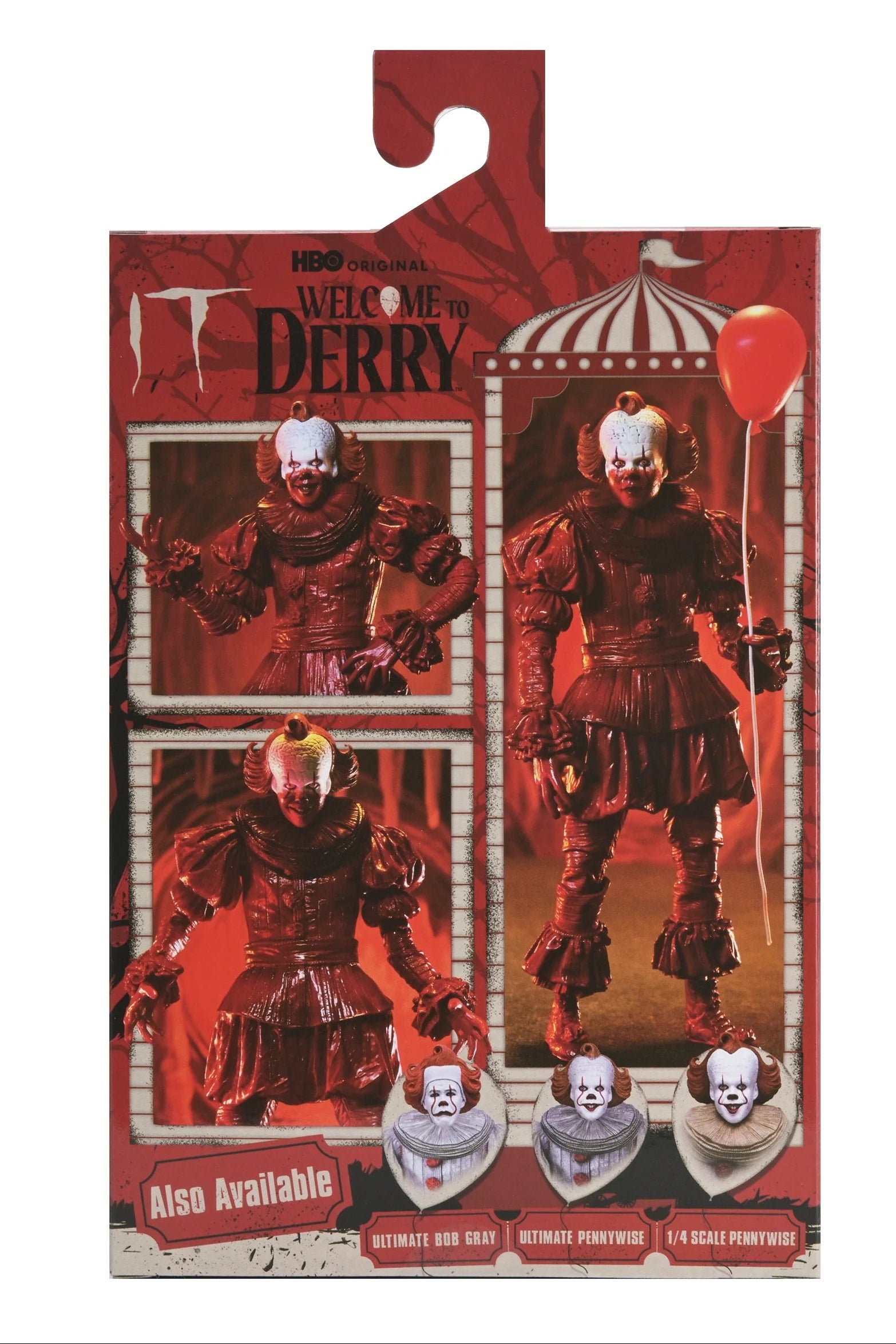 IT Welcome to Derry Ultimate Blood Pennywise Action Figure By NECA