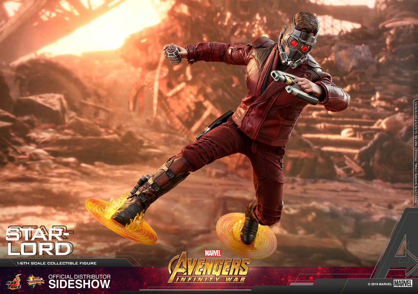 Star-Lord Sixth Scale Figure by Hot Toys