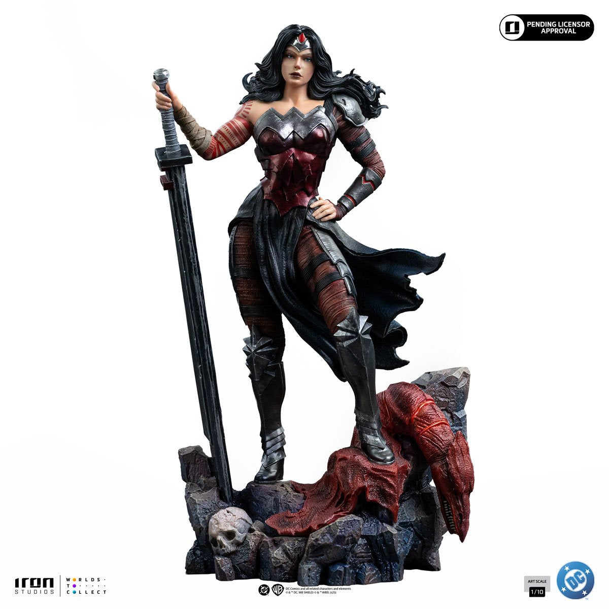 Wonder Woman Absolute - DC Comics Art Scale 1/10 Statue by Iron Studios