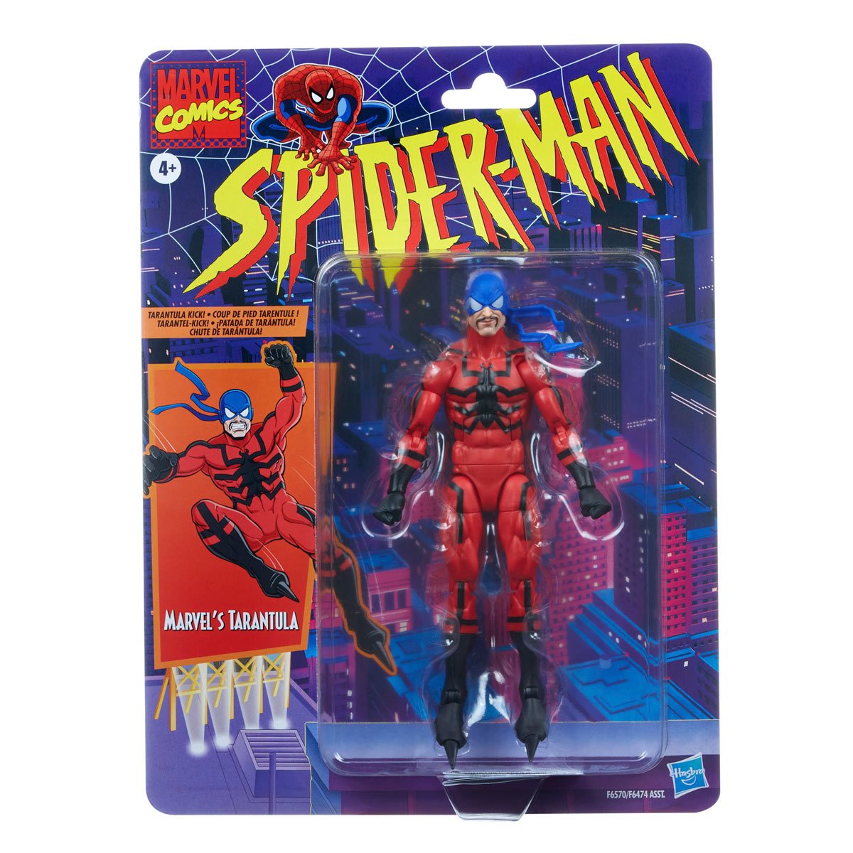 Spider-Man Retro Marvel Legends Tarantula Action Figure