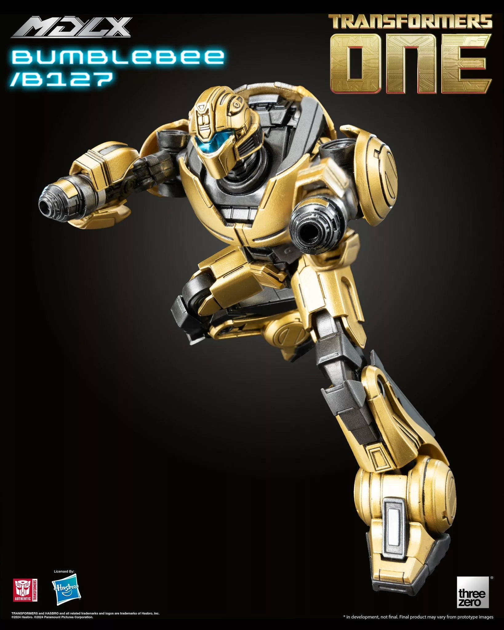 Transformers One Bumblebee/B127 MDLX Action Figure By Threezero