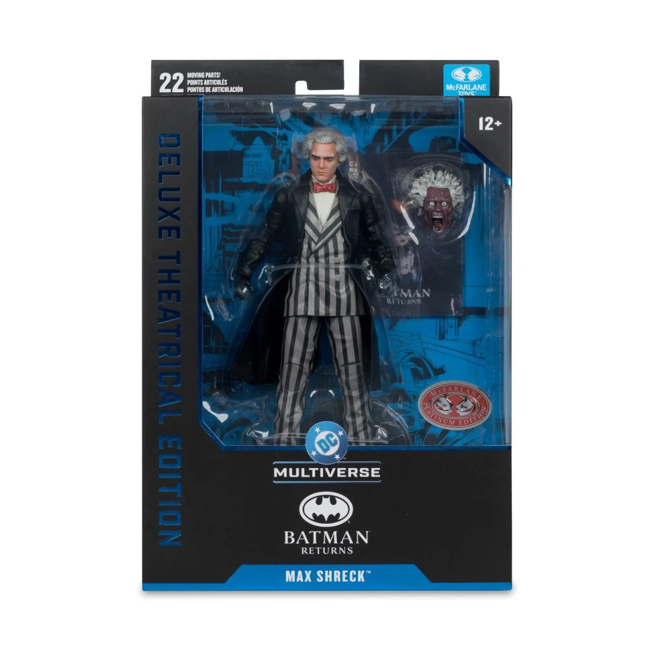 Max Shreck (DC Multiverse: Deluxe Theatrical Edition Batman Returns) 7" Red Platinum Edition Action Figure