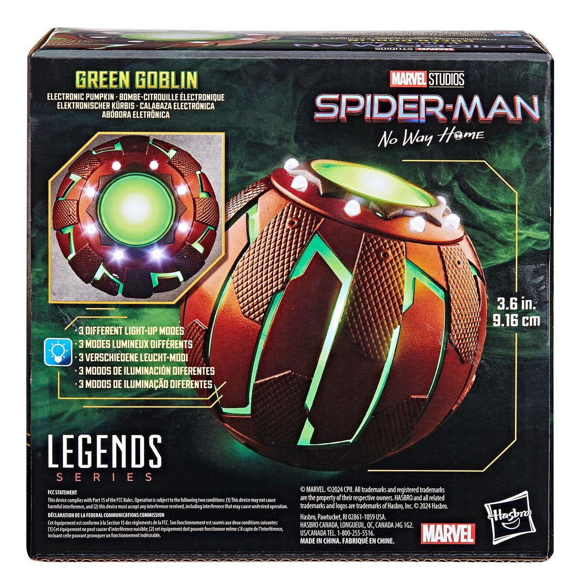 Spider-Man: Green Goblin Electronic Pumpkin Prop Replica