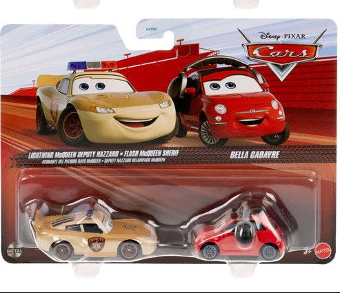 Cars Character Car Deputy Mcqueen & Director Vehicle 2 Pack