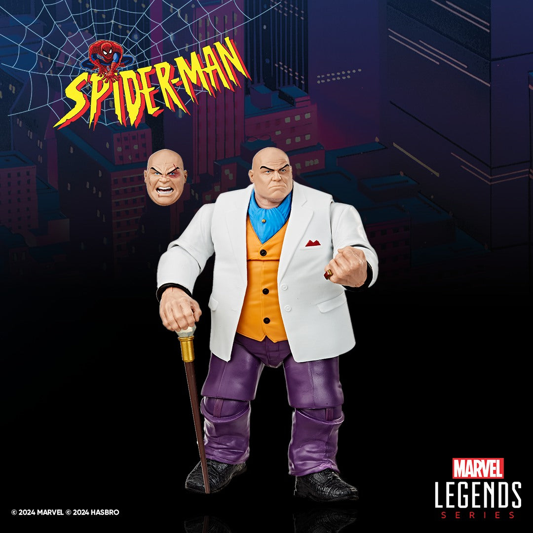 Spider-Man Retro Marvel Legends Kingpin Action Figure