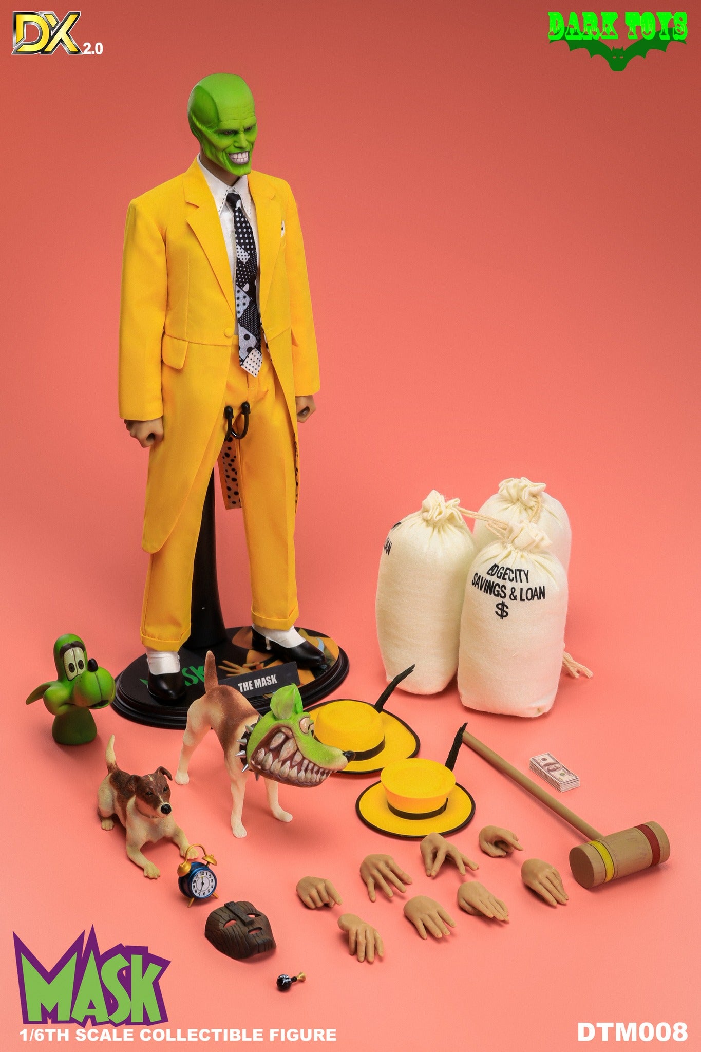 Dark Toys 1/6 The Mask 2.0 Deluxe Edition (Jim Carrey)