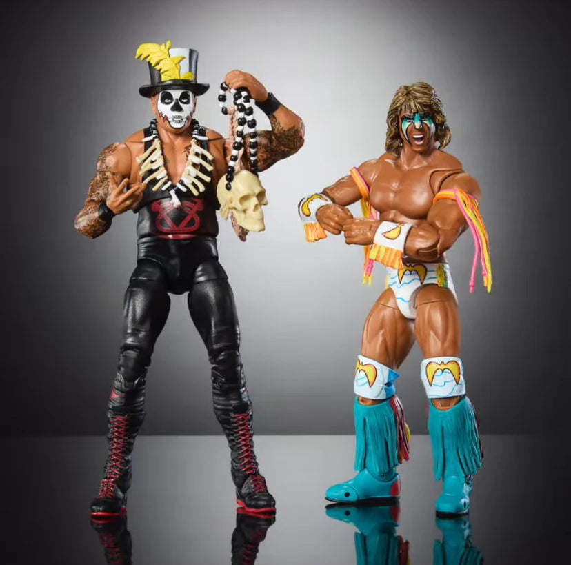 Ultimate Warrior vs Papa Shango Ultimate Edition Box Set Exclusive Action Figures