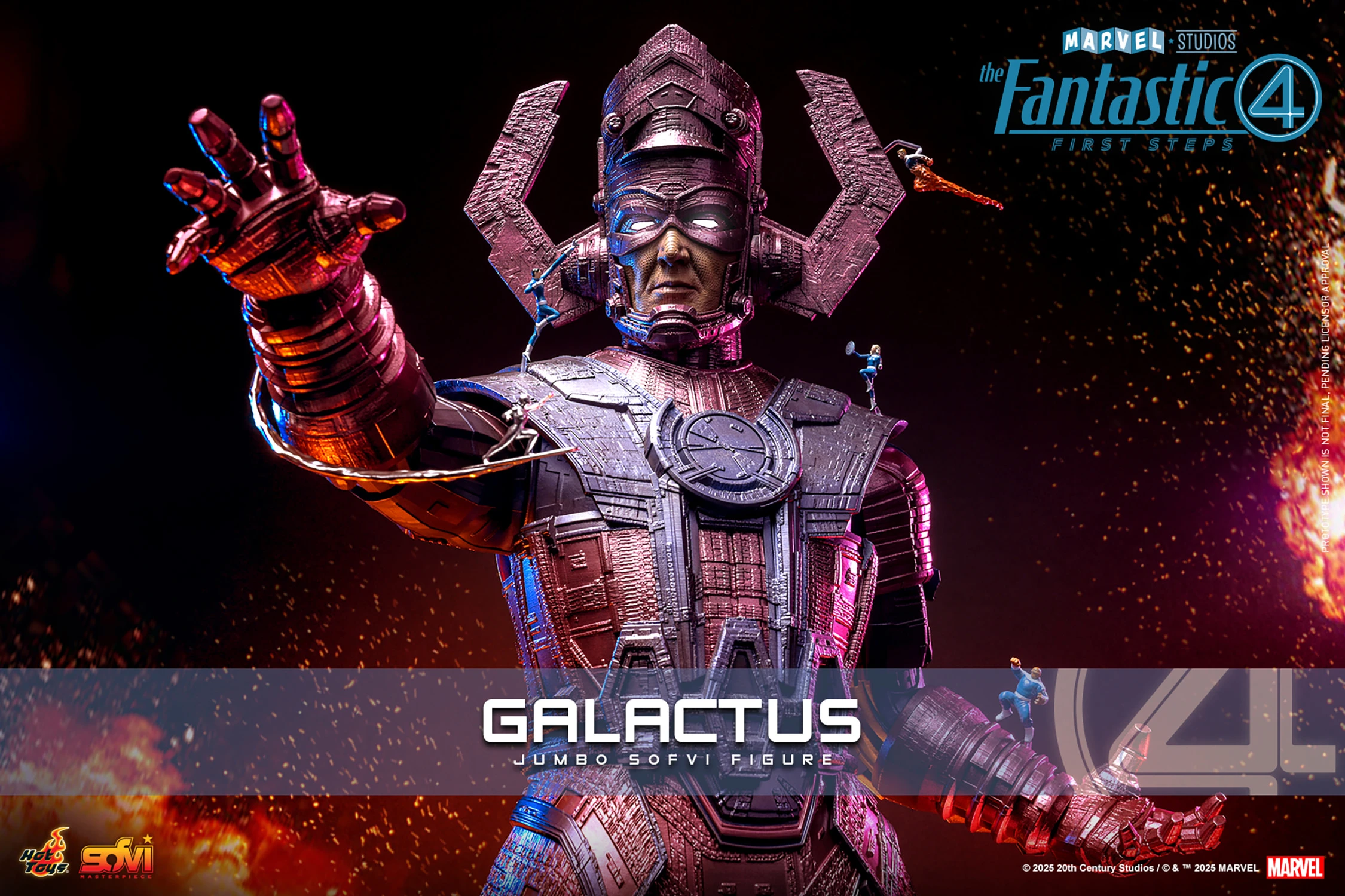 Galactus Jumbo Sofvi Collectible Figure by Hot Toys