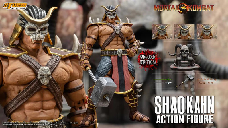 Mortal Kombat: Shao Kahn Deluxe Edition 1/12  by Storm Collectibles
