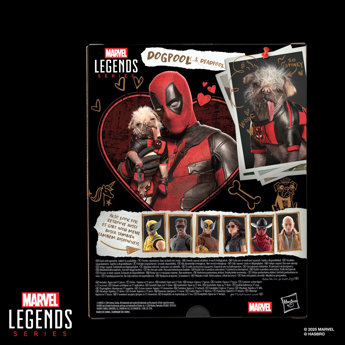 Deadpool Marvel Legends Dogpool and Deadpool Action Figures