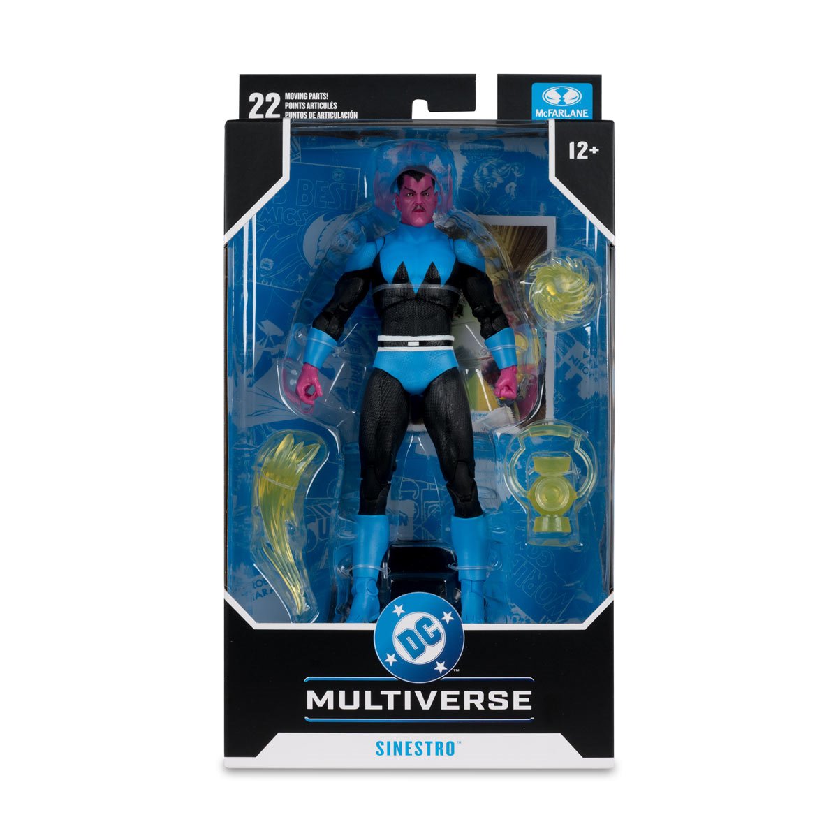 Sinestro Classic Uniform Action Figure By McFarlane