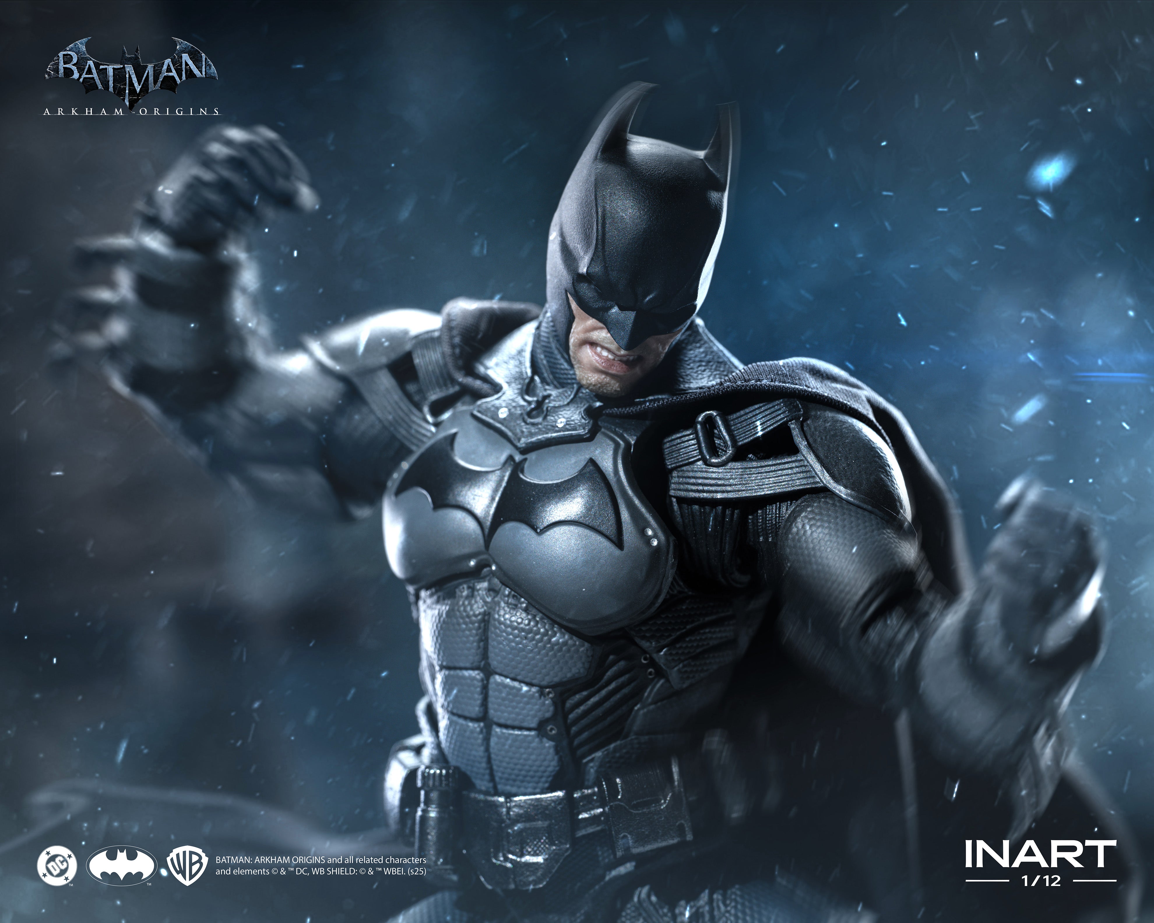 Batman Arkham Origins Batman 1/12 Scale Figure by Inart