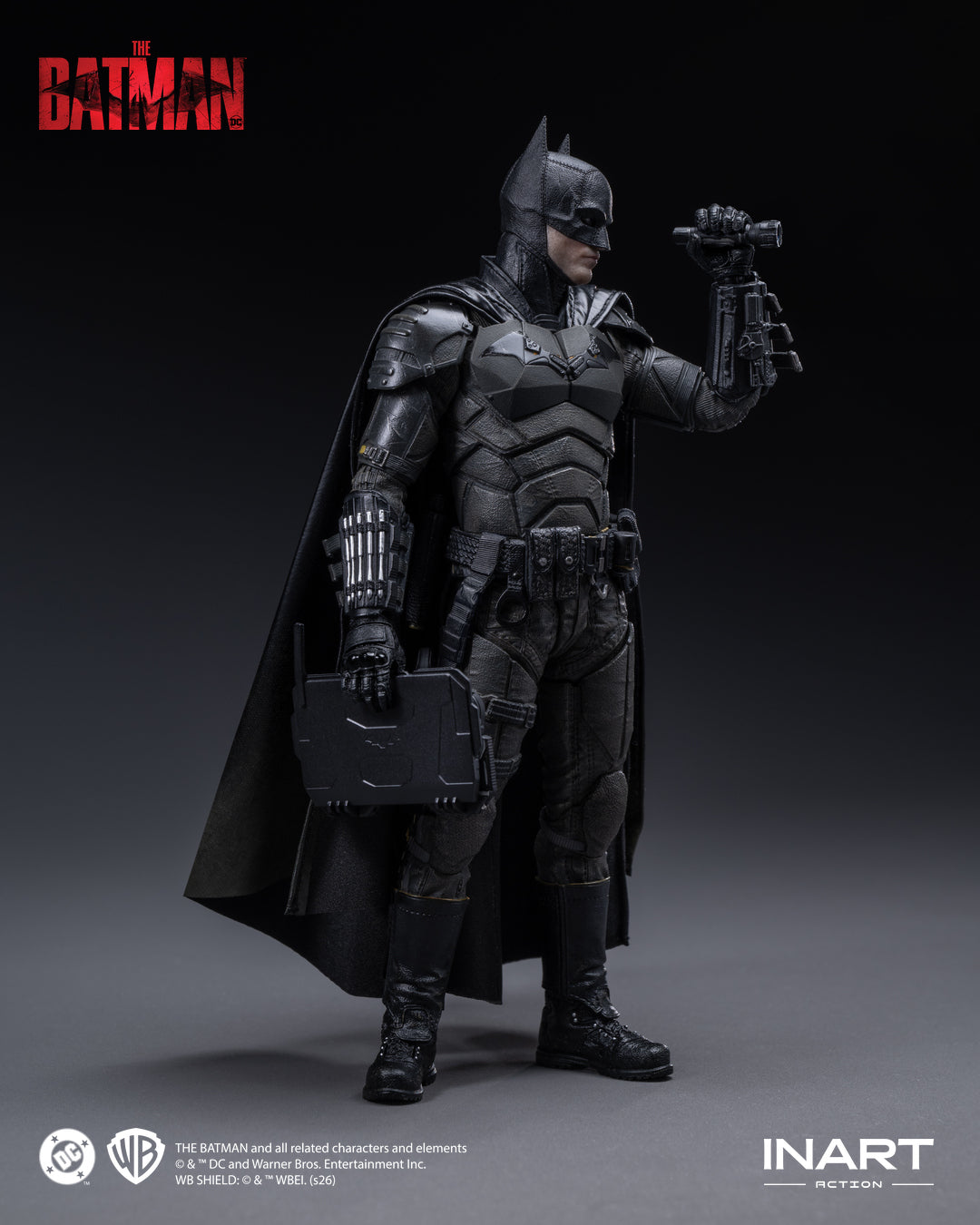 [Pre-Order Deposit] The Batman - Batman Action Figure 1/12 Scale Figure by Inart Action