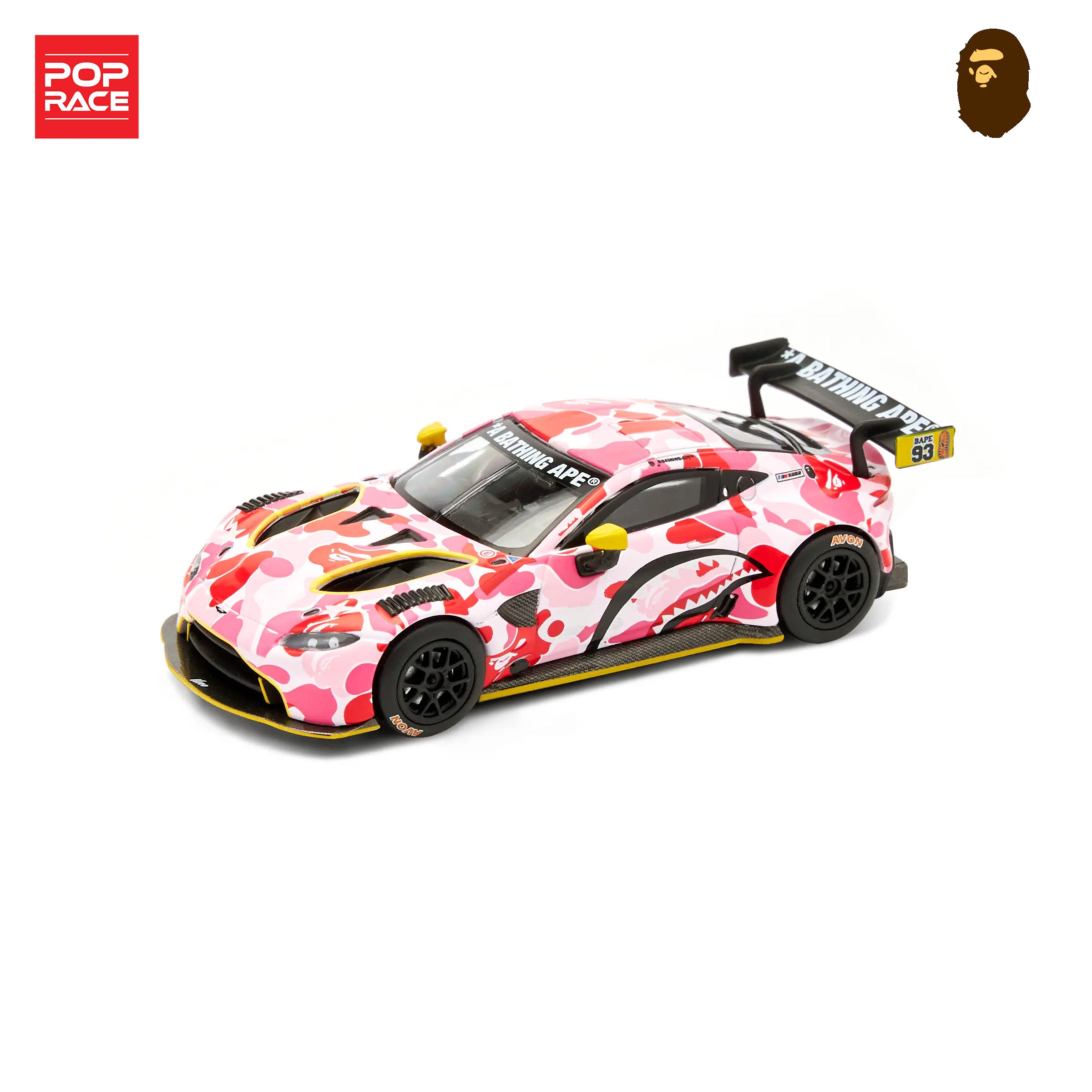 Aston Martin X BAPE Vantage GT3 Pink by Pop Race