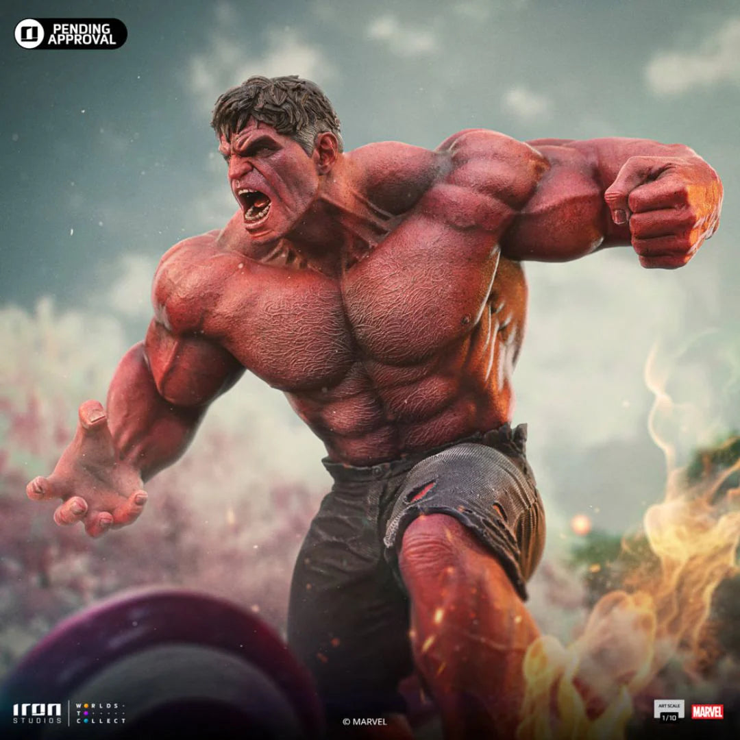 Red Hulk - Brave New World - Art Scale 1/10 By Iron Studios