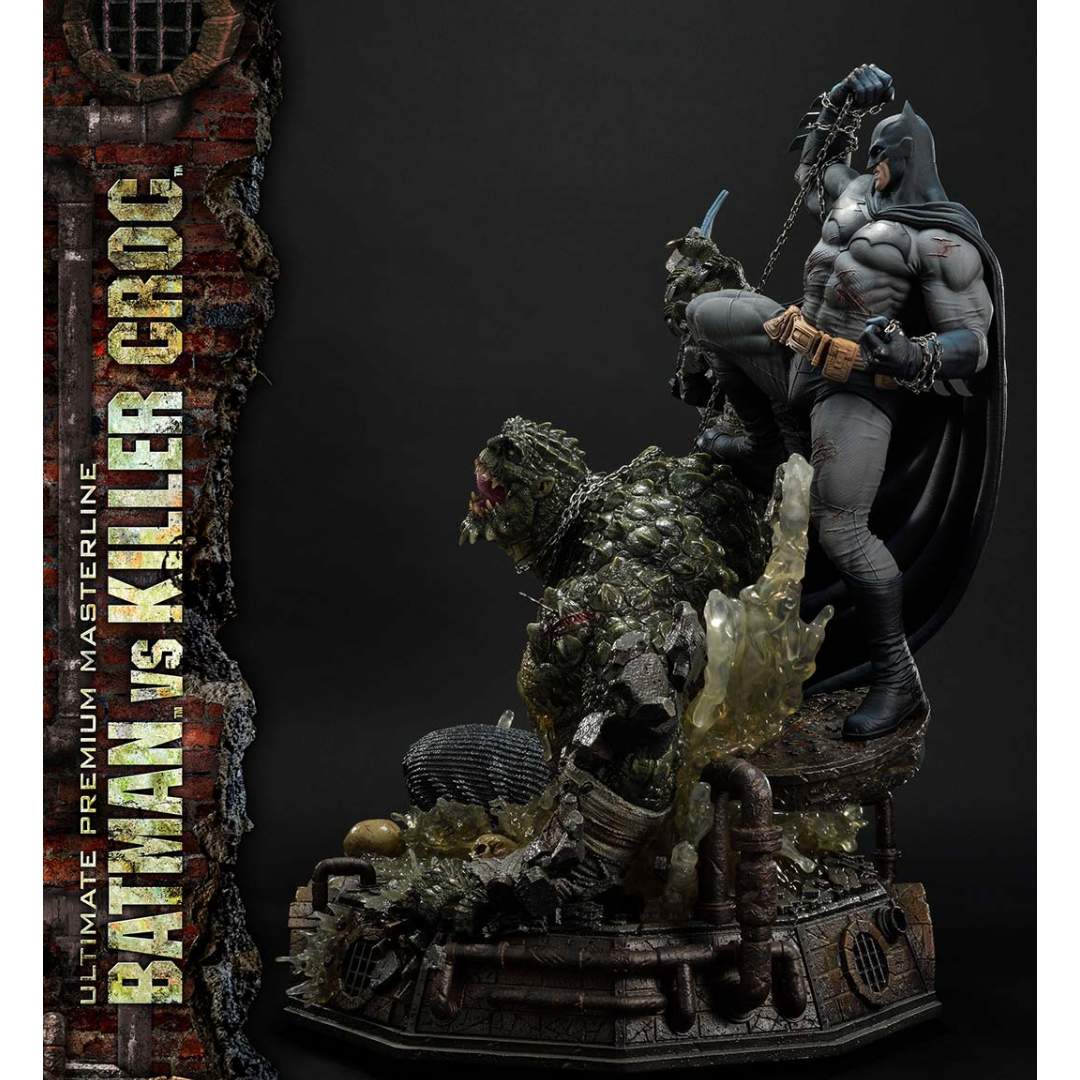 Dc Comics Batman Vs Killer Croc Statue By Prime 1 Studio