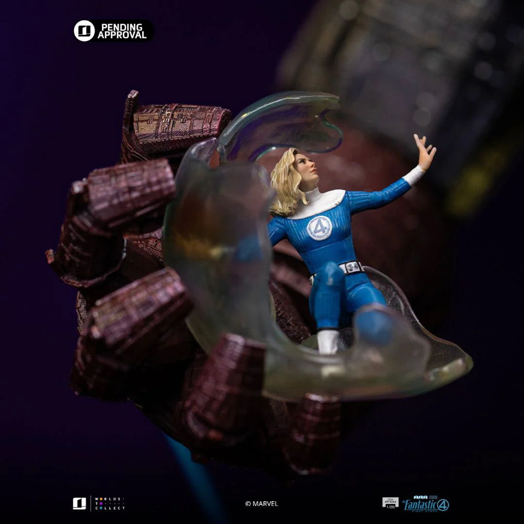 Fantastic Four Galactus Diorama Deluxe Demi Art Statue By Iron Studios