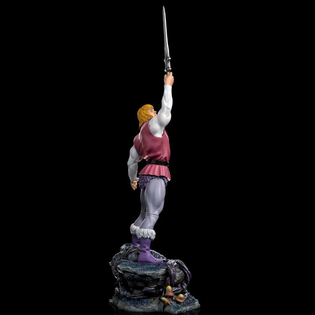 Prince Adam 1/10 He-Man Statue By Iron Studios