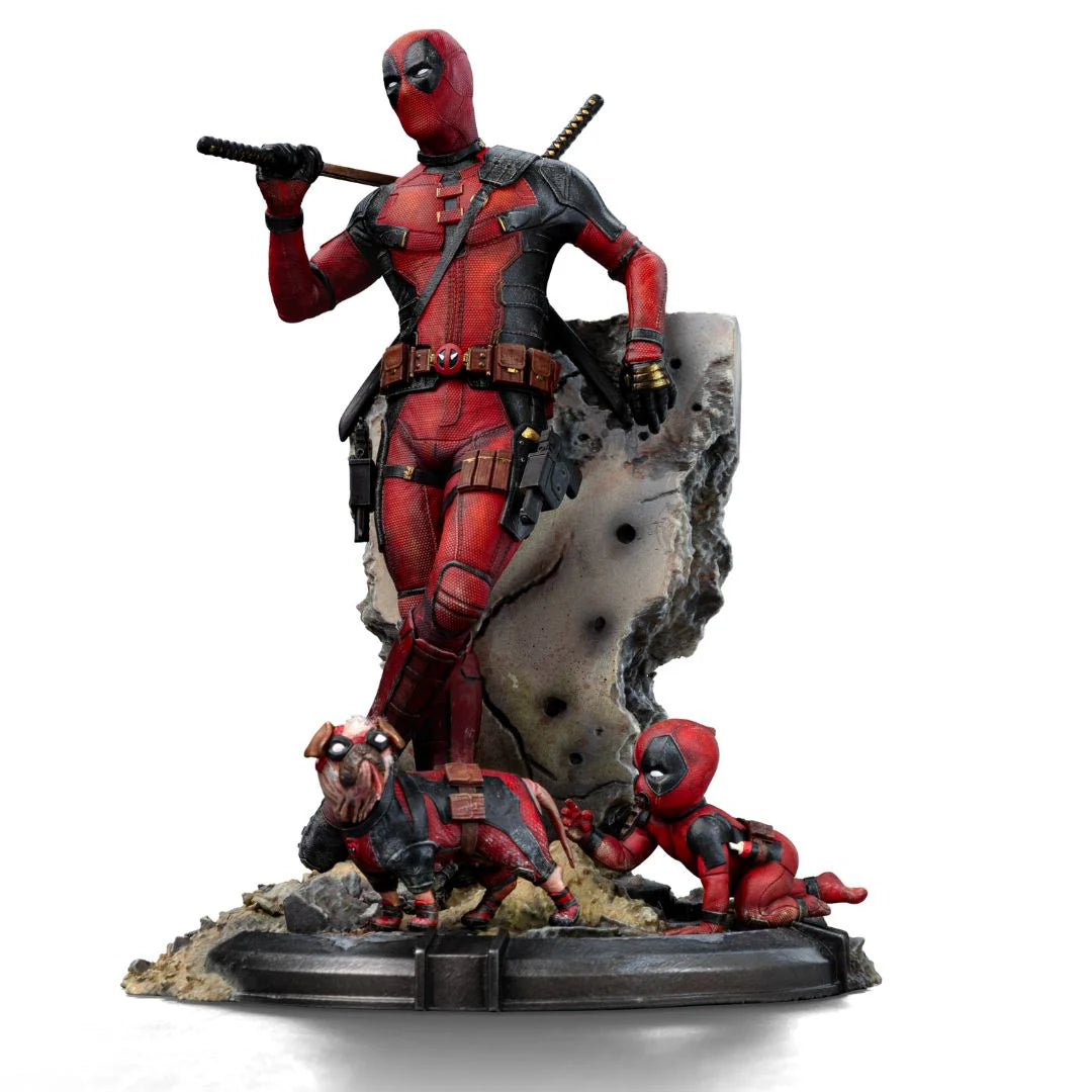 Deadpool - Deadpool & Wolverine Statue By Iron Studios (Copy)