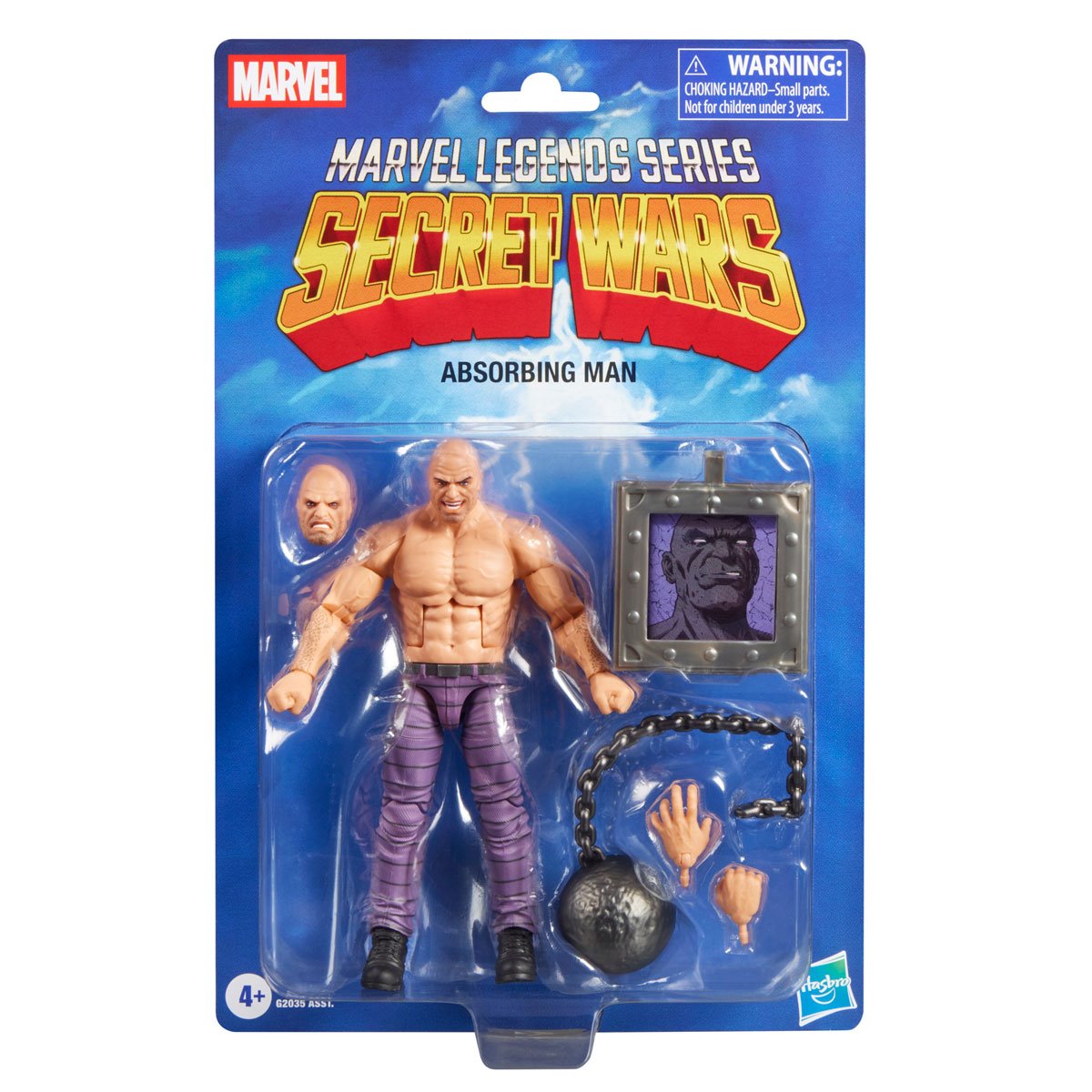 Secret Wars Marvel Legends Series Absorbing Man Action Figure