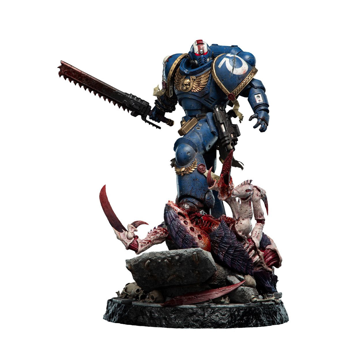 Warhammer 40k Lieutenant Titus Limited Edition Statue by Weta