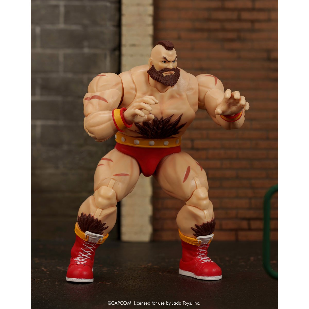 Ultra Street Fighter II Zangief Deluxe Scale Action Figure by Jada Toys