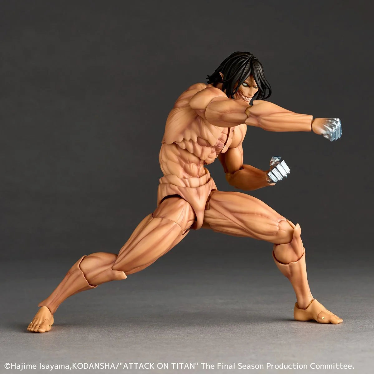 Attack on Titan Eren Yeager Titan Revoltech Amazing Yamaguchi Action Figure