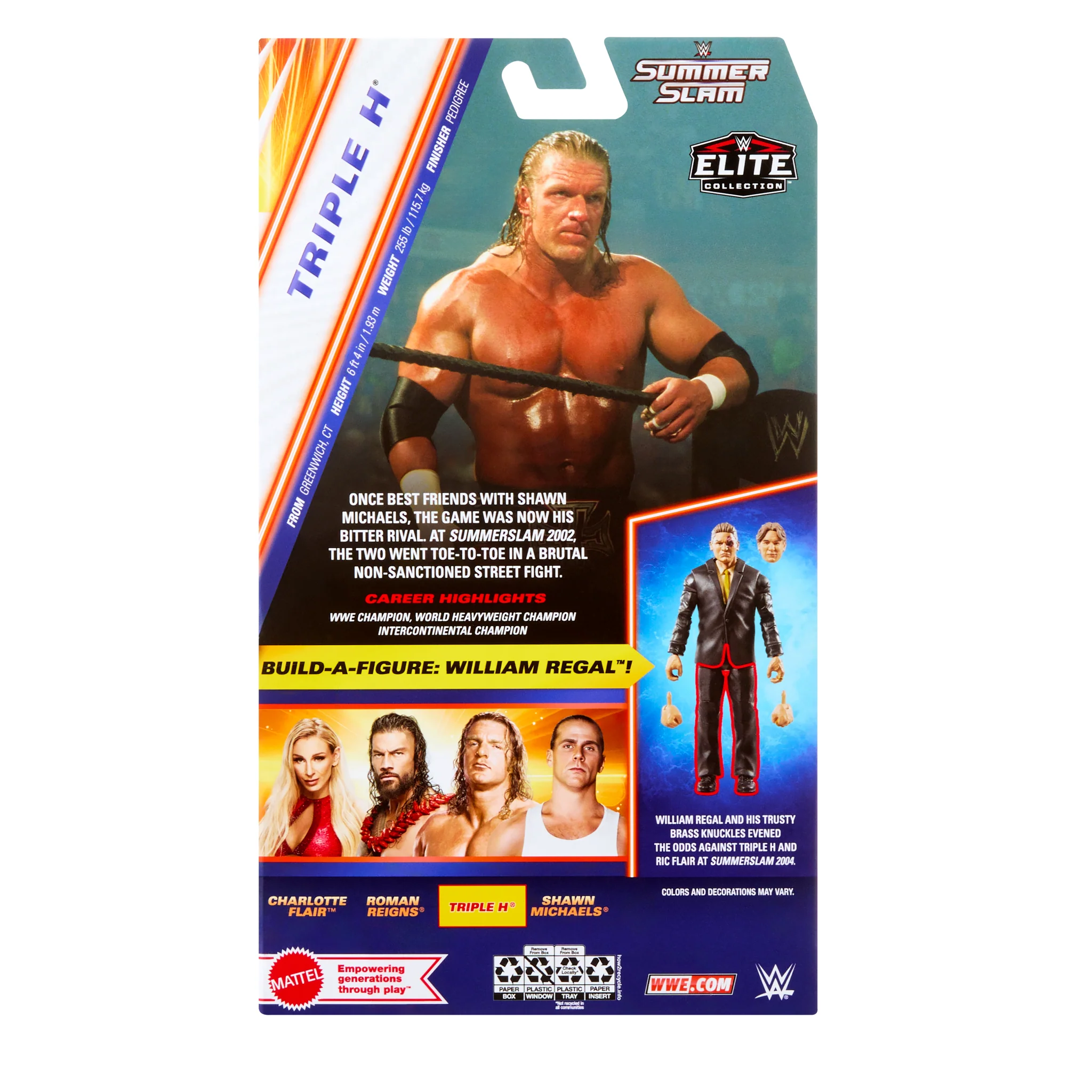 Triple H (HHH) WWE Elite Summer Slam 2025 Action Figure