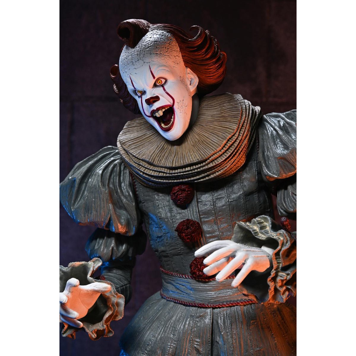 NECA It Welcome to Derry Pennywise 1:4 Scale Action Figure