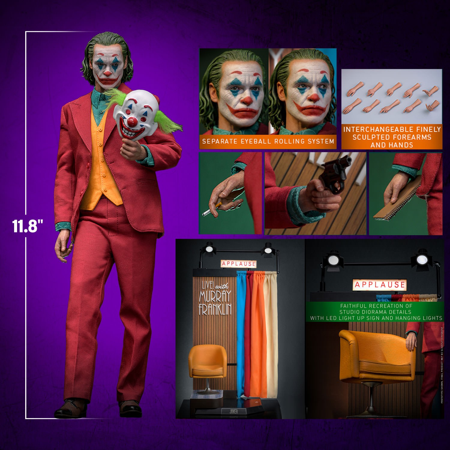 THE JOKER Sixth Scale Figure by Hot Toys