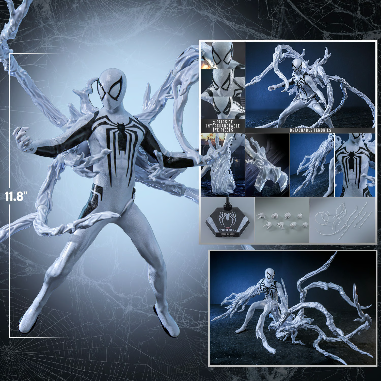 PETER PARKER (ANTI VENOM SUIT)  Sixth Scale Figure by Hot Toys