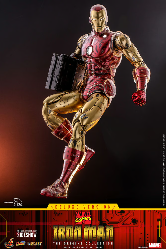 Iron Man The Origins Deluxe Figure By Hot Toys