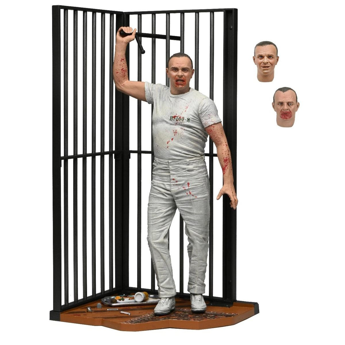 Silence of the Lambs Dr. Hannibal Lecter Prison Escape Version 7-Inch Scale Action Figure