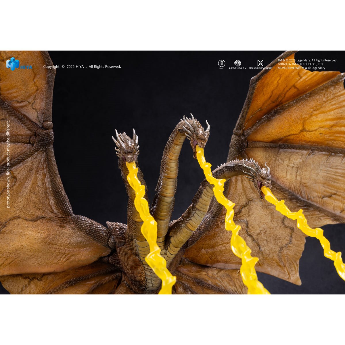 Godzilla: King of the Monsters King Ghidorah 2.0 Exquisite Basic Series Action Figure