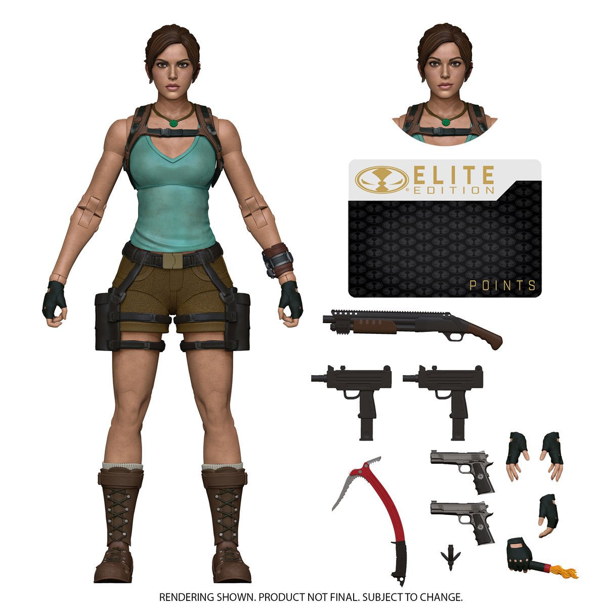 Tomb Raider Lara Croft Elite Edition Action Figure By McFarlane Toys